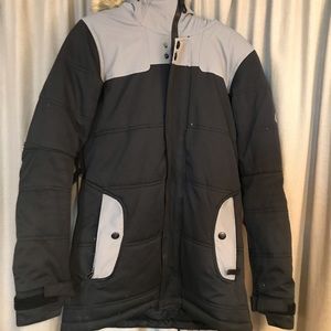 Ski Jacket with Fur Hood